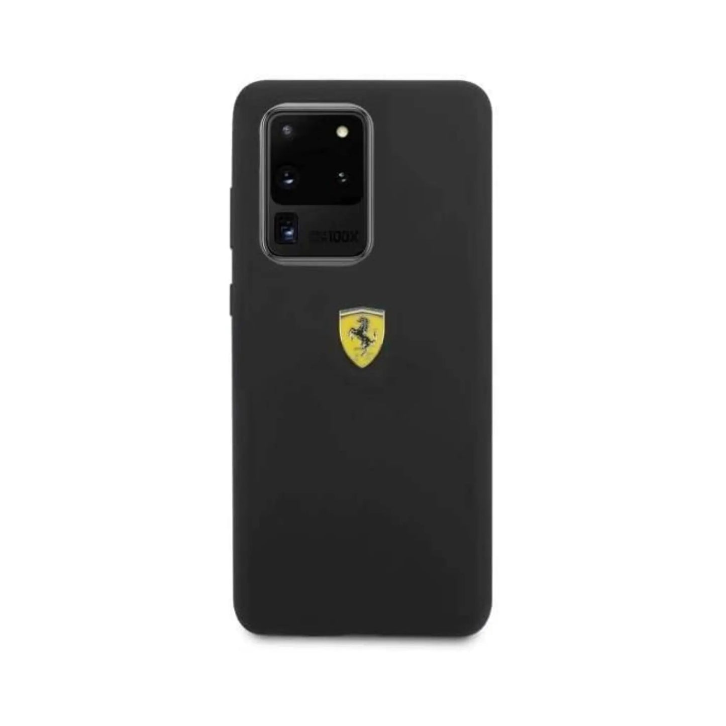 Ferrari SF Silikon Case, Schwarz – Galaxy S20 Ultra