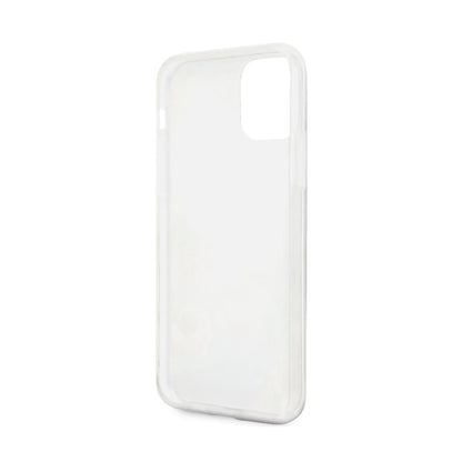Guess Hülle Flower Shiny Collection N4 Schwarz - iPhone 11 Pro Max
