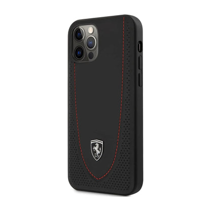 Ferrari Hülle FEOGOHCP12MBK Hardcase Schwarz – iPhone 12/12 Pro