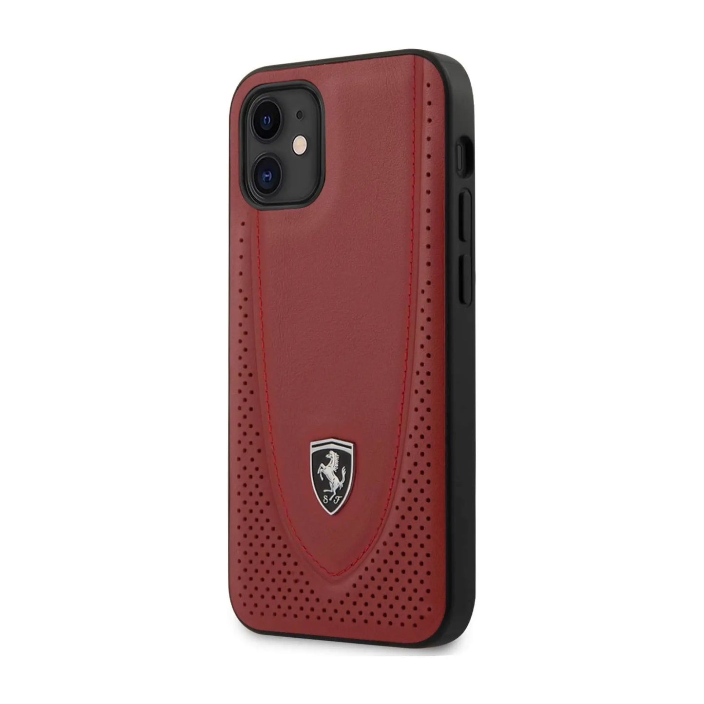 Ferrari Off Track Perforiert Case, Rot – iPhone 12 mini