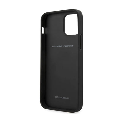 Ferrari FEHQUHCP12MRE Off Track Quilted Case, Transparent – iPhone 12 Pro