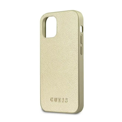 Guess Hülle GUHCP12SIGLGO Gold - iPhone 12 Mini