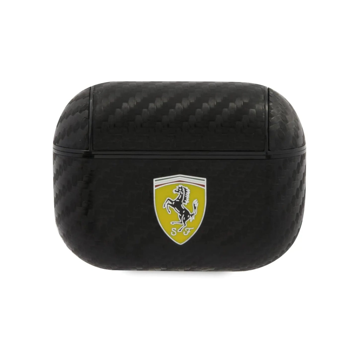 Ferrari Hülle FESAPCABK On Track Polyurethan Carbon Schwarz – AirPods Pro