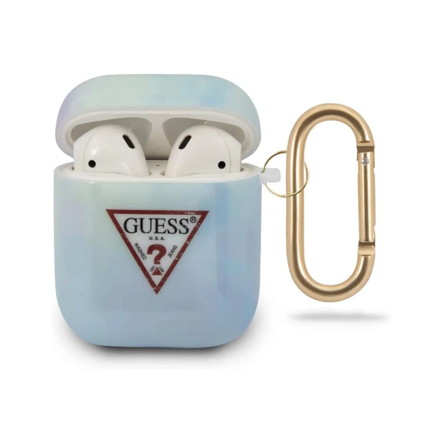 Guess Hülle GUACA2TPUMCGC02 Blau - AirPods