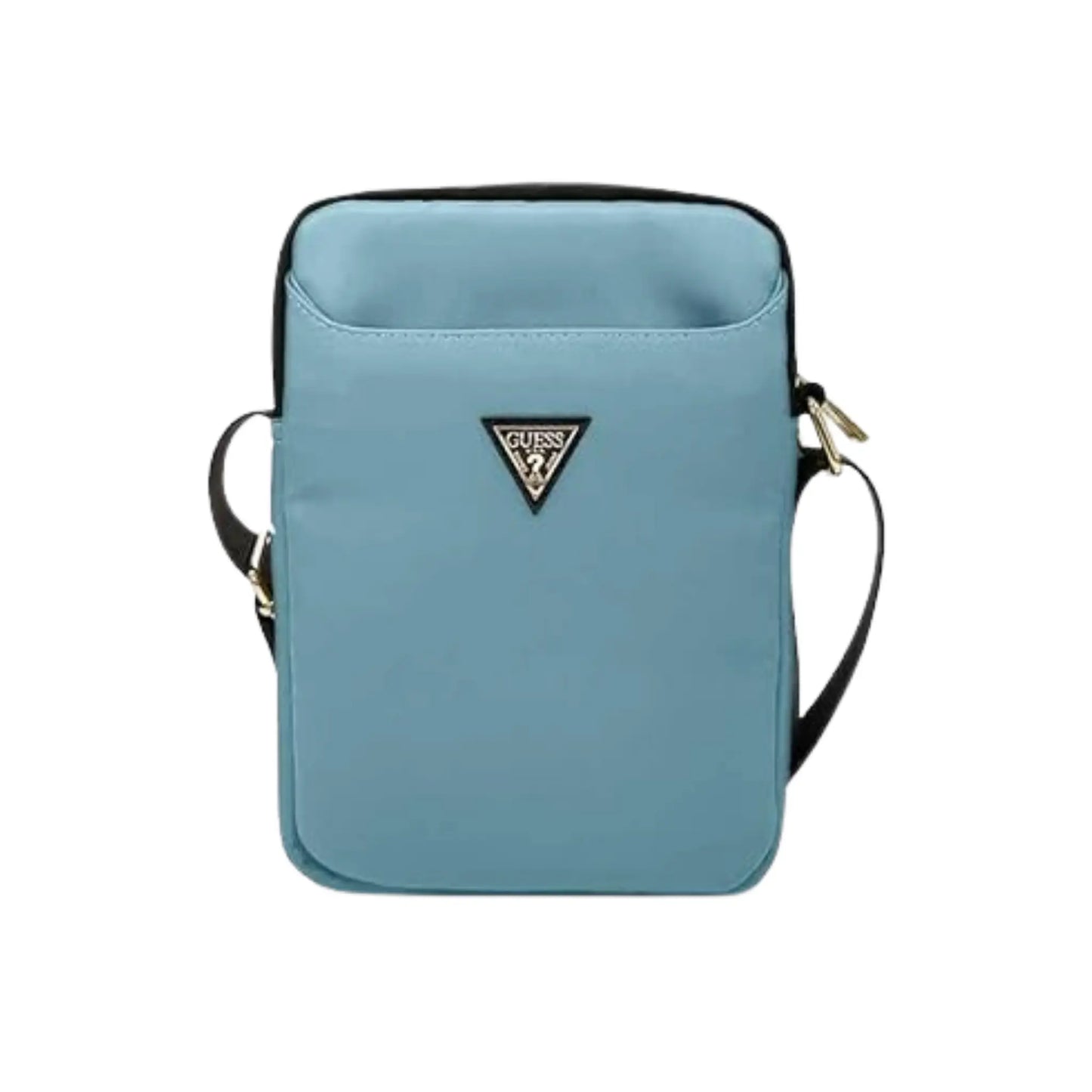 Guess GUTB10NTMLLB Laptoptasche Nylon Triangle Logo Blau - 10 Zoll