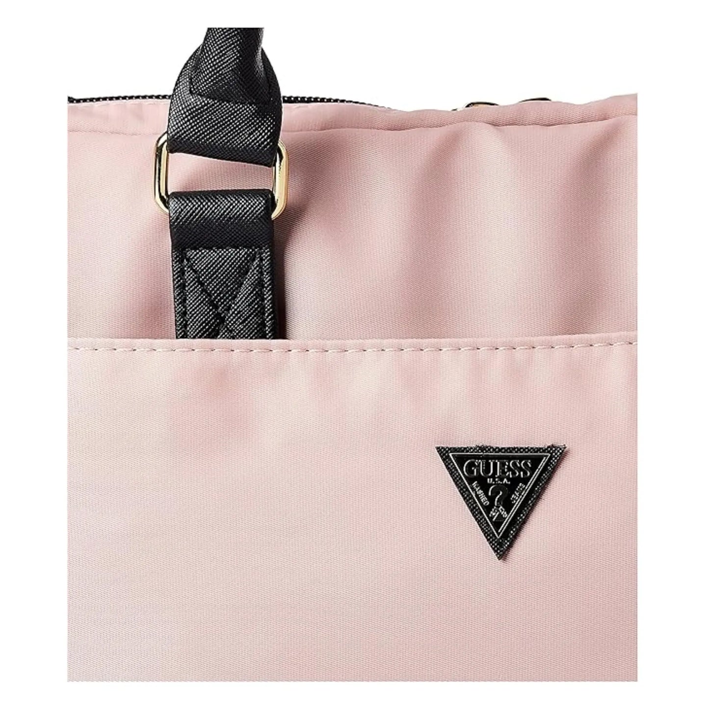 Guess GUCB15NTMLLP Laptoptasche Nylon Triangle Logo Pink - 16 Zoll