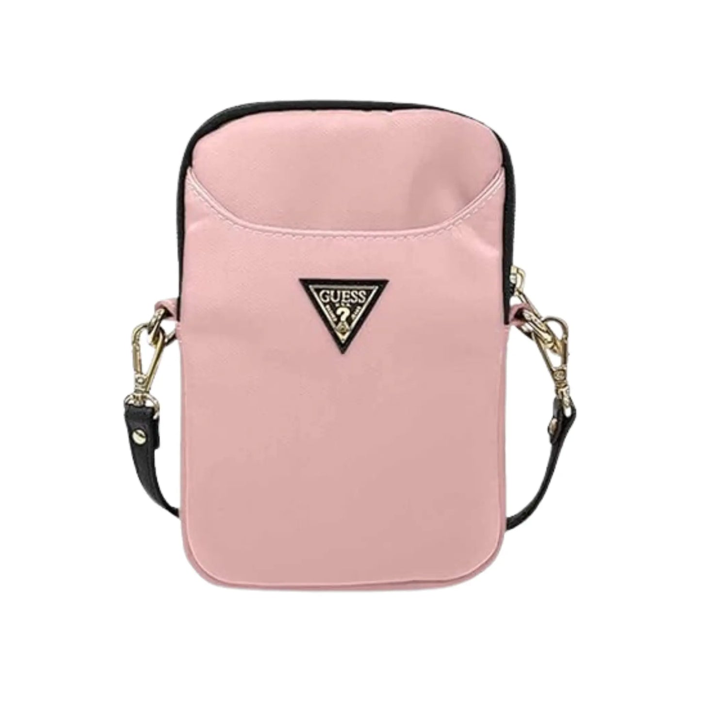 Guess GUPBNTMLLP Handtasche Nylon Triangle Logo Rosa