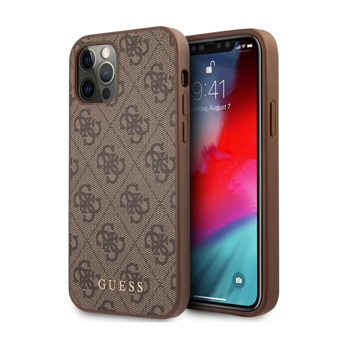 Guess 4G Hülle Braun – iPhone 12 Pro