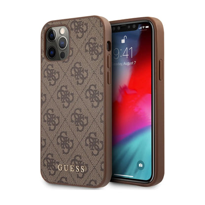 Guess 4G Hülle Braun – iPhone 12 Pro