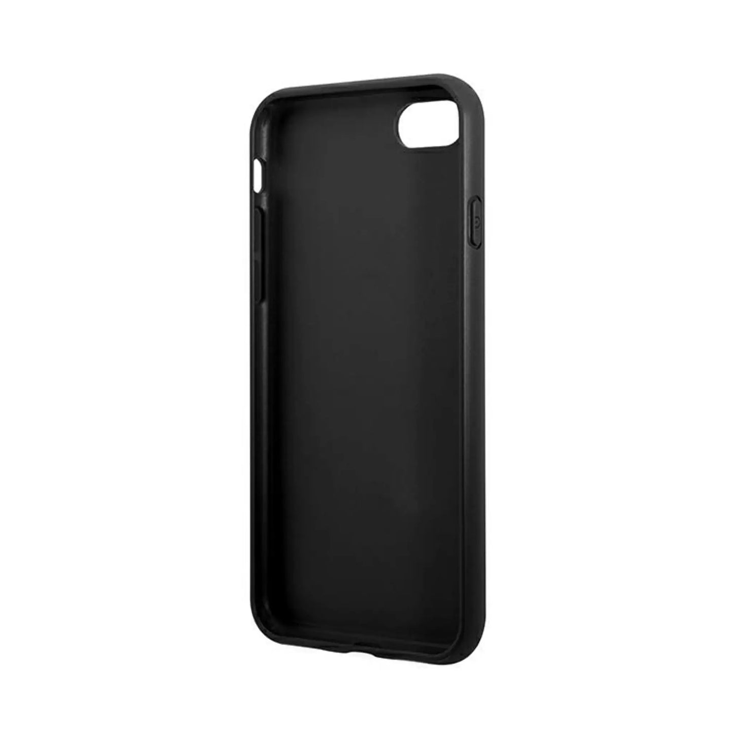 Guess Hülle 4G Metal Gold Logo Braun - iPhone SE 2022 / SE 2020 / 8 / 7