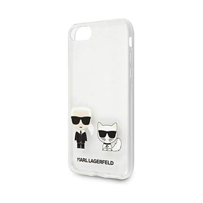Karl Lagerfeld Hardcase KLHCI8CKTR, Transparent - iPhone 7/8/SE 2020/SE 2022