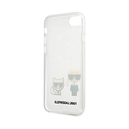 Karl Lagerfeld Hardcase KLHCI8CKTR, Transparent - iPhone 7/8/SE 2020/SE 2022
