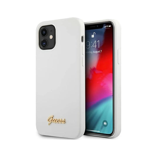 Guess Hülle GUHCP12SLSLMGWH, Transparent – iPhone 12 Mini