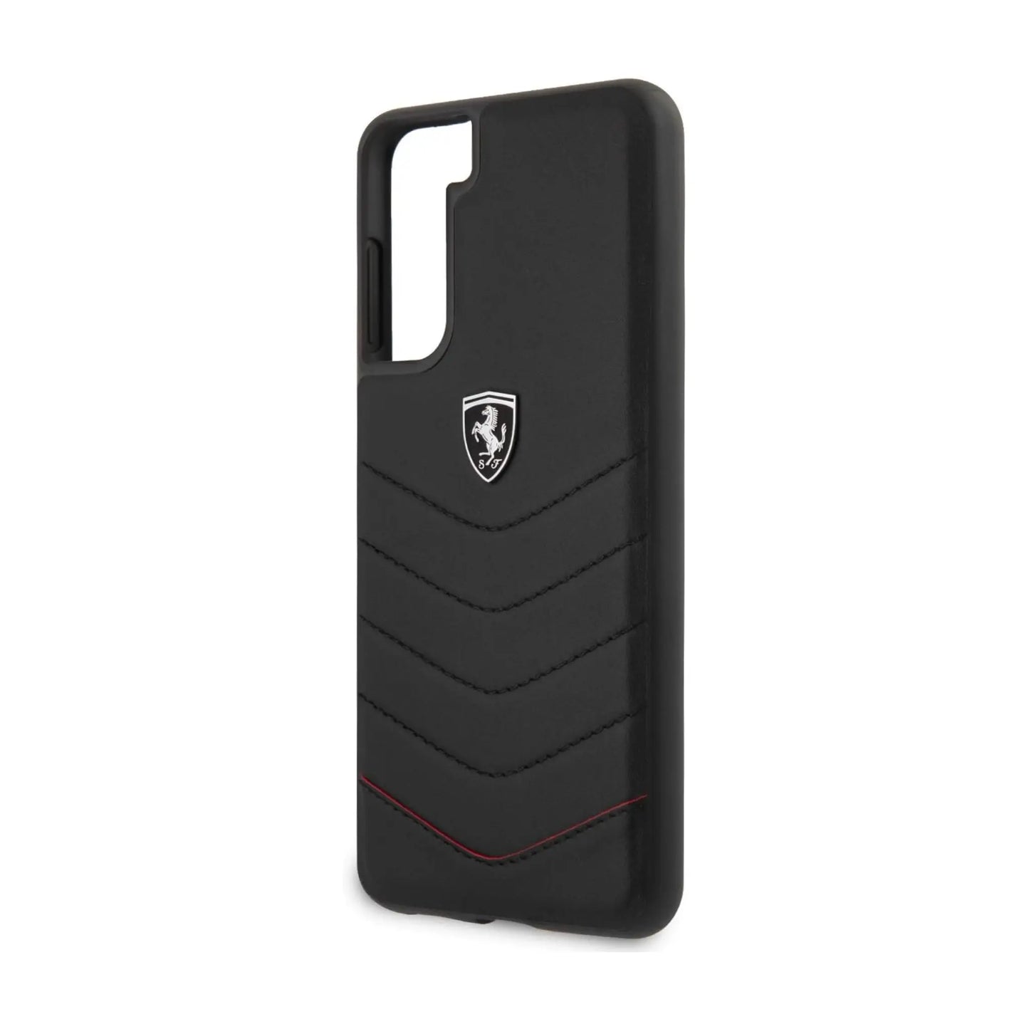 Ferrari Hülle Off Track Gesteppt Schwarz – Galaxy S21
