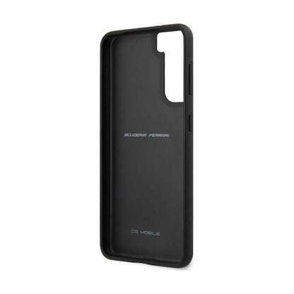 Ferrari Hülle Off Track Gesteppt Schwarz – Galaxy S21