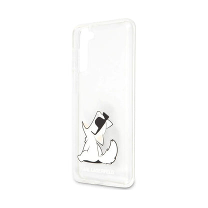Karl Lagerfeld Choupette Fun Hardcase KLHCS21MCFNRC, Transparent - Samsung Galaxy S21+ G996