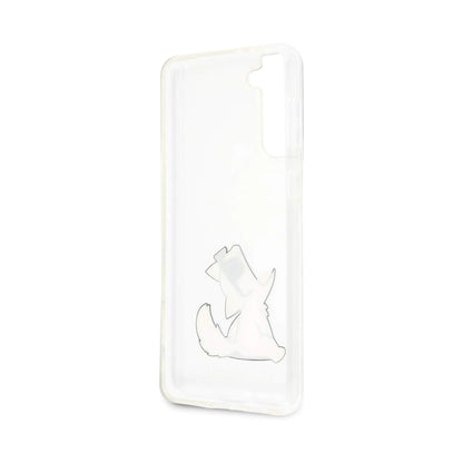 Karl Lagerfeld Choupette Fun Hardcase KLHCS21MCFNRC, Transparent - Samsung Galaxy S21+ G996