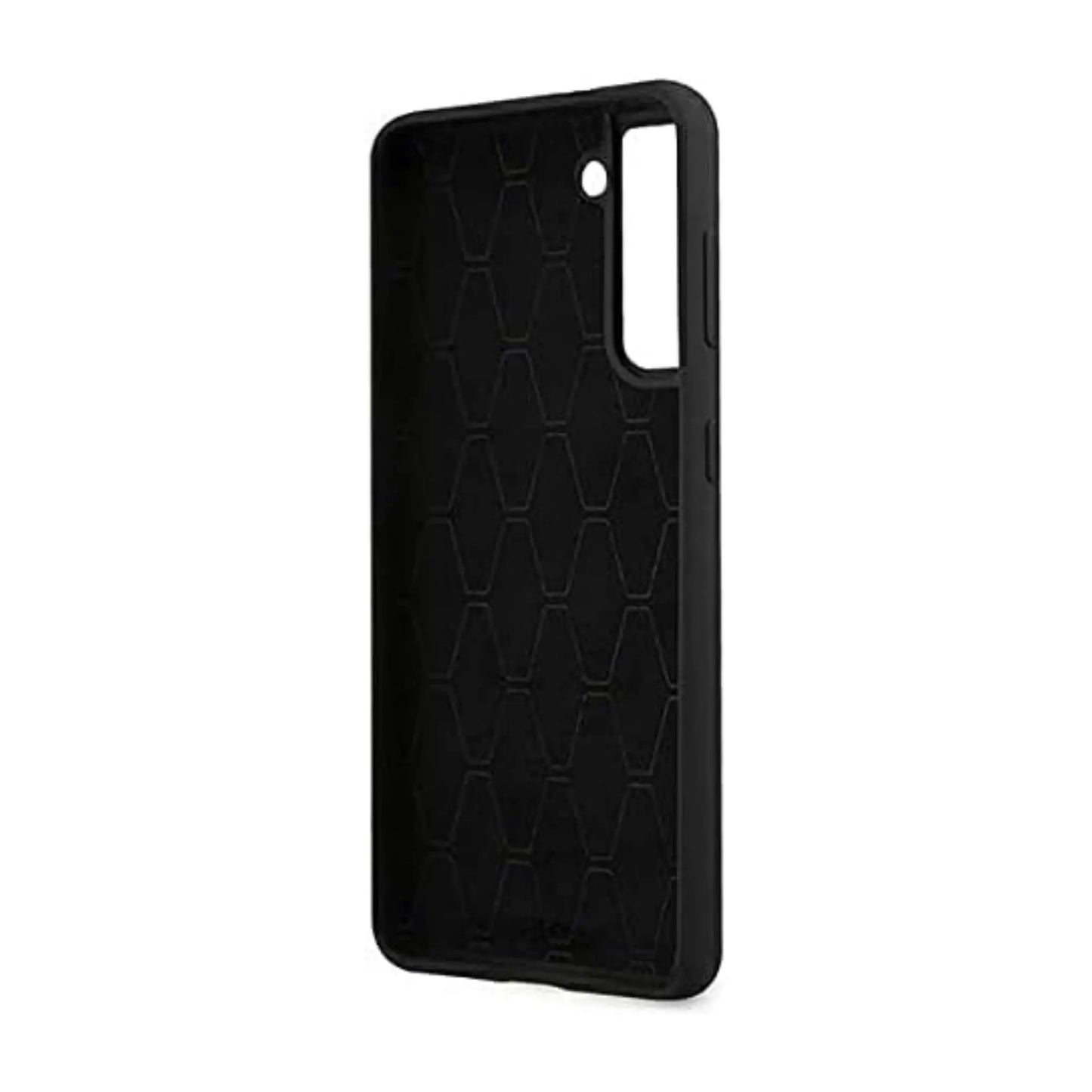 BMW Hülle BMHCS21MSIVTBK Silikon M Collection Stripes Schwarz – Galaxy S21+