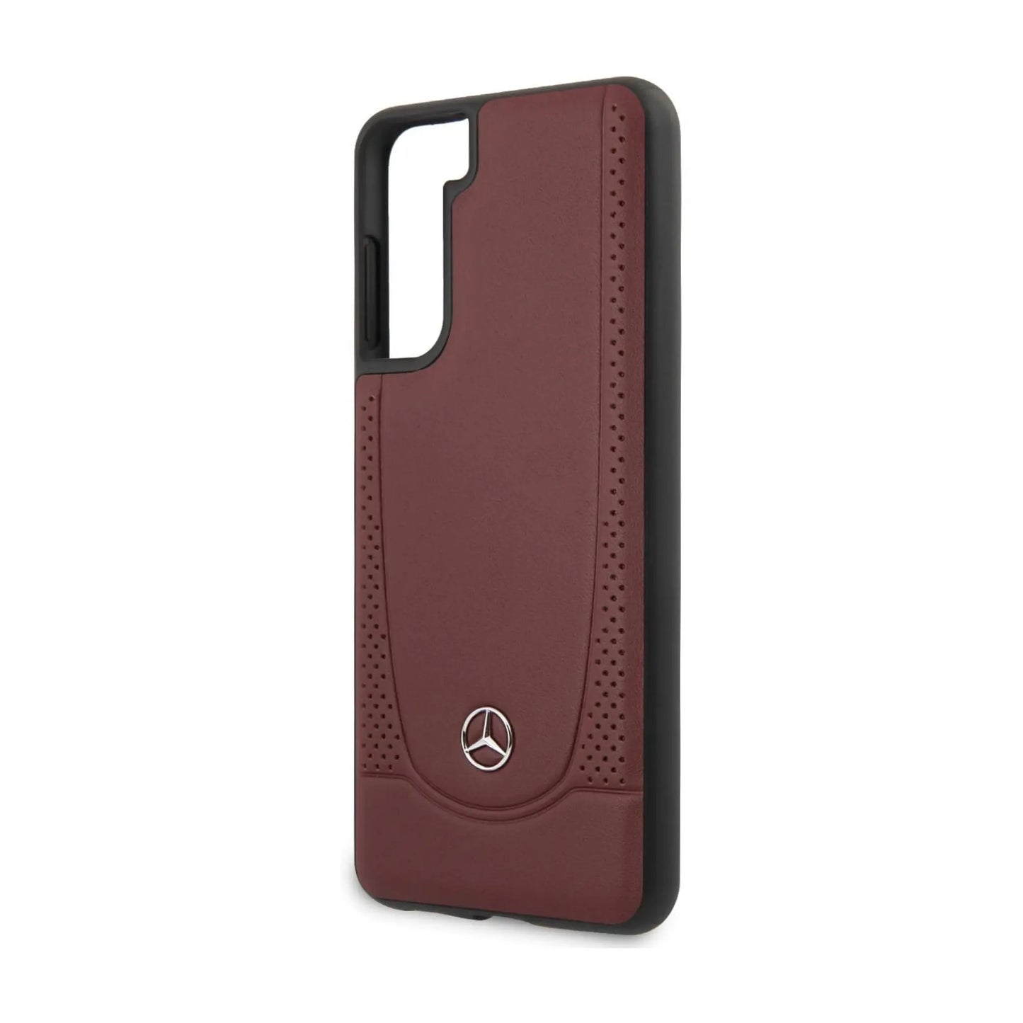 Mercedes Urban Line Leder Case, Rot - Samsung Galaxy S21 Plus