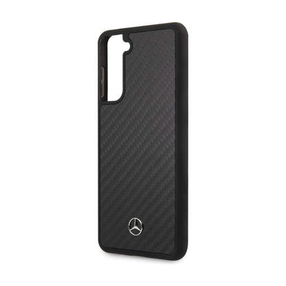 Mercedes Carbon Hardcase Dynamic Line, Schwarz - Samsung Galaxy S21