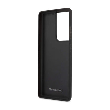 Mercedes Carbon Hardcase Dynamic Line, Schwarz - Samsung Galaxy S21 Ultra
