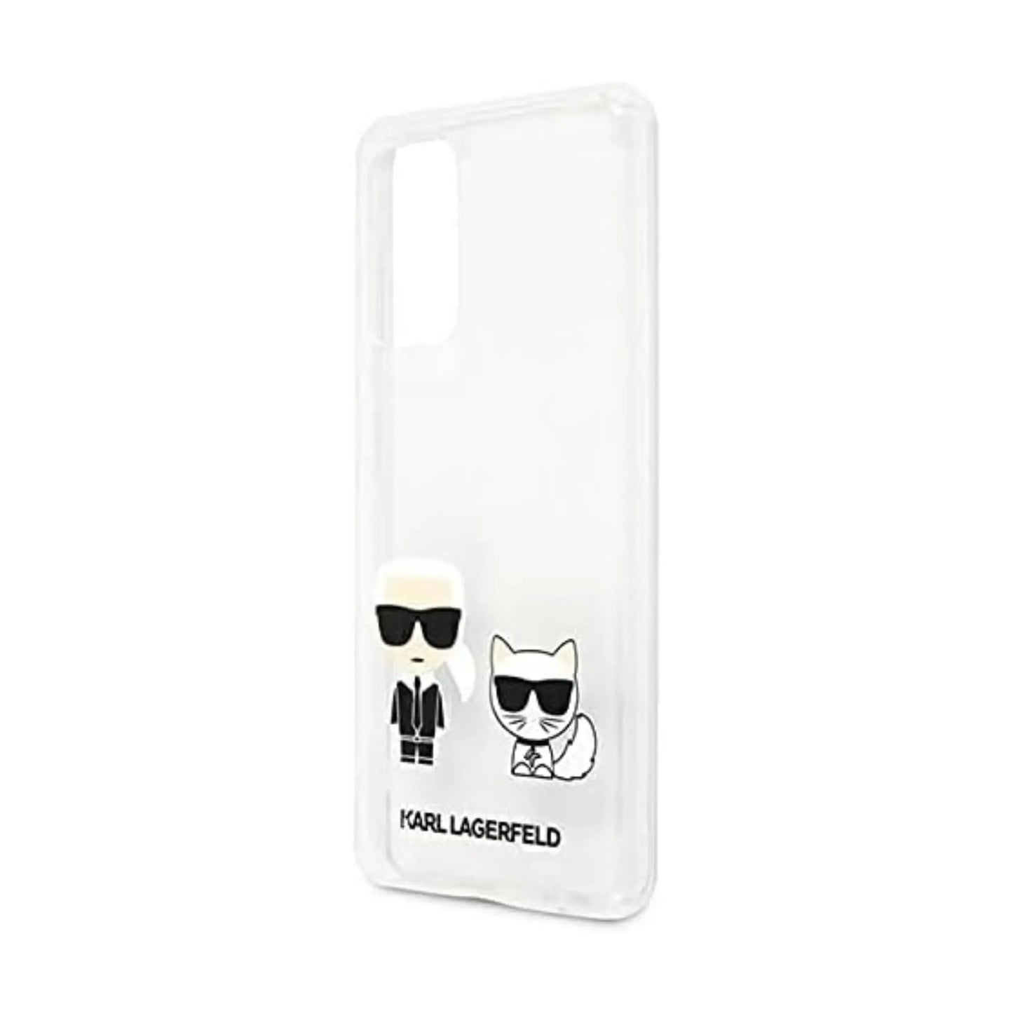 Karl Lagerfeld Karl & Choupette Tasche, Transparent - Samsung Galaxy A72