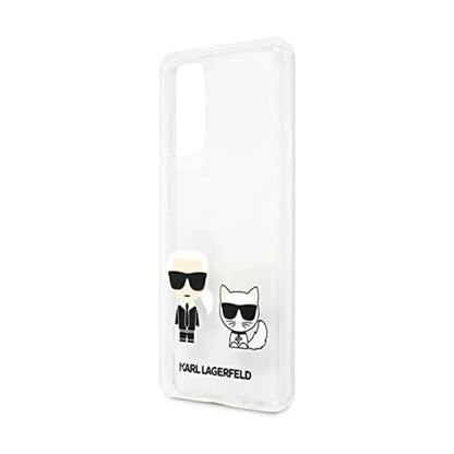 Karl Lagerfeld Karl & Choupette Tasche, Transparent - Samsung Galaxy A72