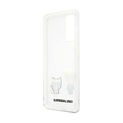 Karl Lagerfeld Karl & Choupette Tasche, Transparent - Samsung Galaxy A72