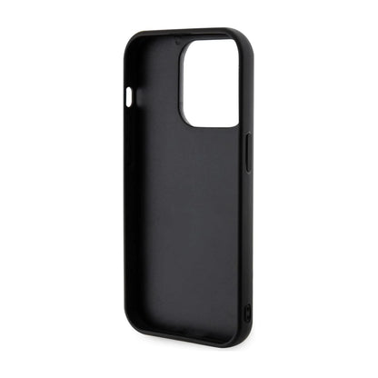 Karl Lagerfeld 3D Rubber Case KLHCP15X3DMBKCK, Schwarz - iPhone 15 Pro Max