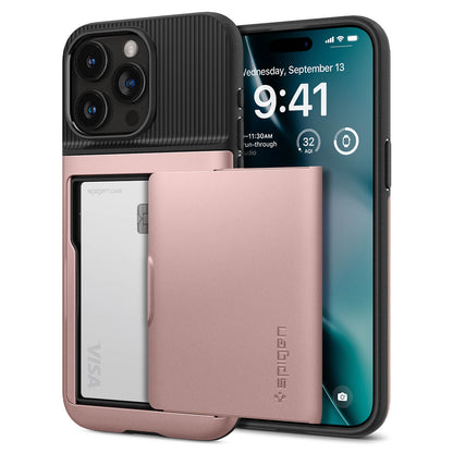 Spigen Slim Armor CS, rose gold - iPhone 15 Pro
