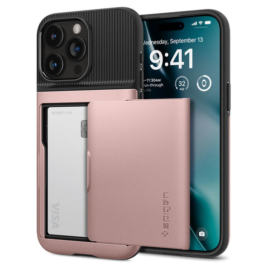 Spigen Slim Armor CS, rose gold - iPhone 15 Pro