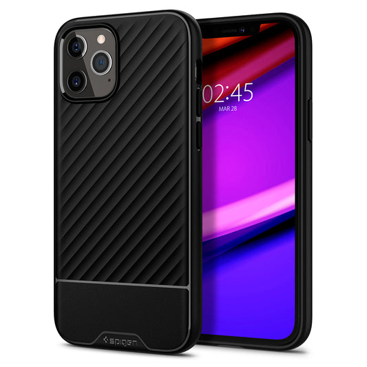 Spigen Core Armor, black - iPhone 12/Pro