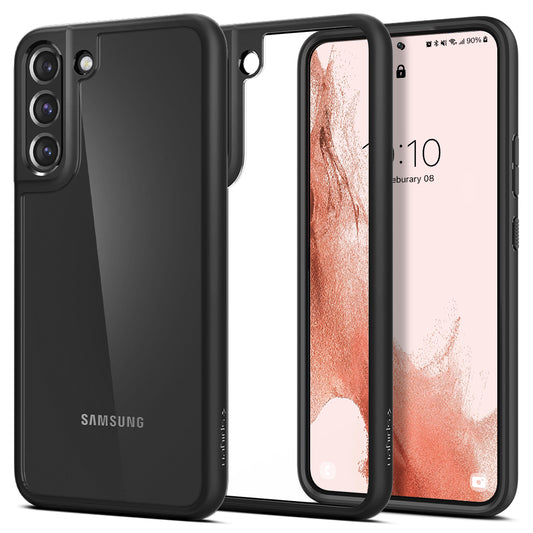 Spigen Ultra Hybrid, matte black - Samsung Galaxy S22