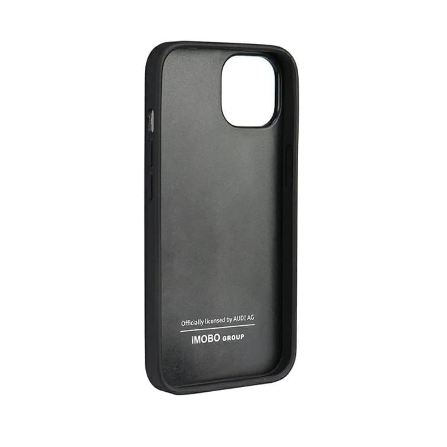 Audi Echtleder Case, Schwarz - iPhone 12 / iPhone 12 Pro