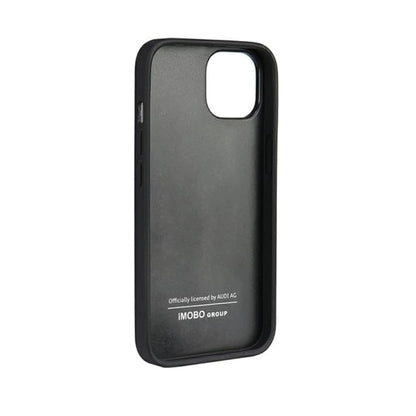 Audi Echtleder Case, Schwarz - iPhone 12 / iPhone 12 Pro