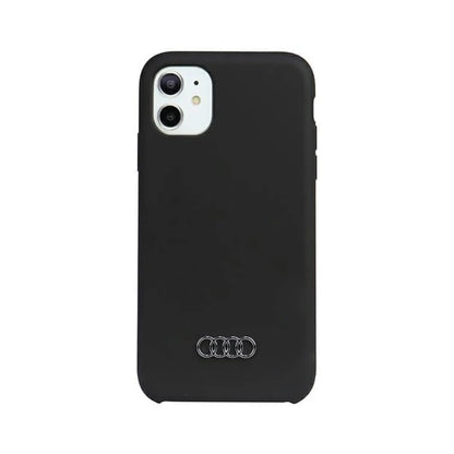 Audi Silikon Case, Schwarz – iPhone 12 / 12 Pro