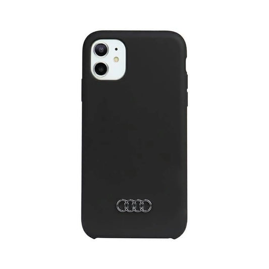 Audi Silikon Case, Schwarz – iPhone 12 / 12 Pro