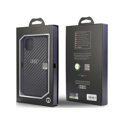 Audi Carbonfaser Case, Schwarz - iPhone 11