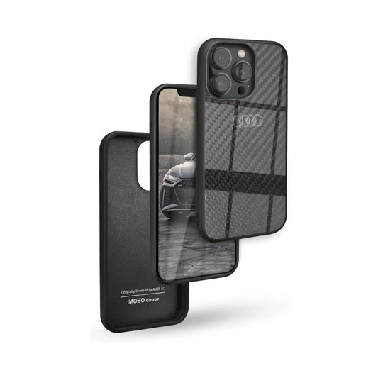 Audi Carbonfaser Case, Schwarz - iPhone 13 Pro