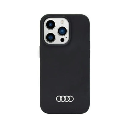 Audi Silikon Case, Schwarz – iPhone 14 Pro