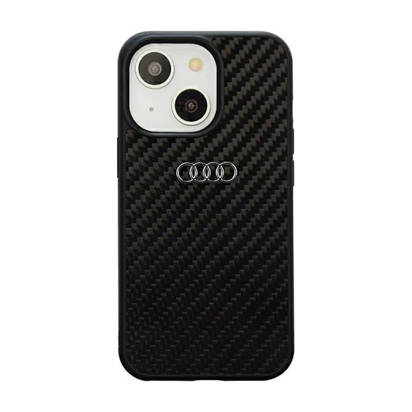 Audi Carbonfaser Hülle – iPhone 14 Schwarz