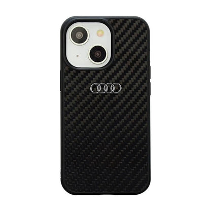 Audi Carbonfaser Hülle – iPhone 14 Schwarz