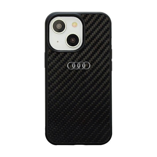 Audi Carbonfaser Hülle – iPhone 14 Schwarz