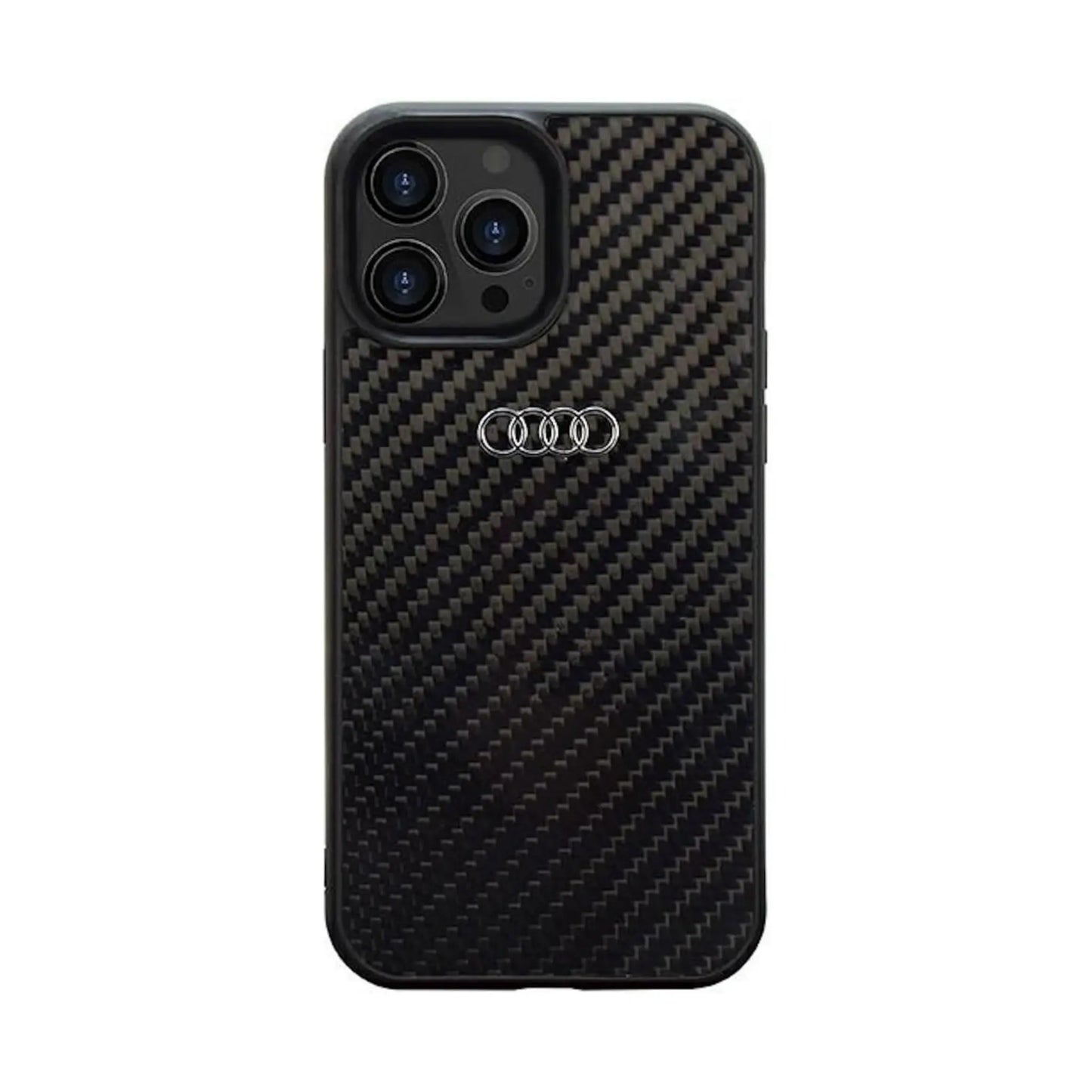 Audi Carbonfaser Case, Schwarz - iPhone 14 Pro
