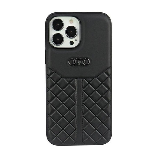 Audi Hülle Echtleder Schwarz – iPhone 13 Pro