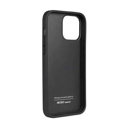 Audi Hülle Echtleder Schwarz – iPhone 13 Pro