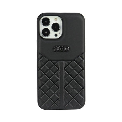 Audi Echtleder Case, Schwarz – iPhone 13 Pro Max