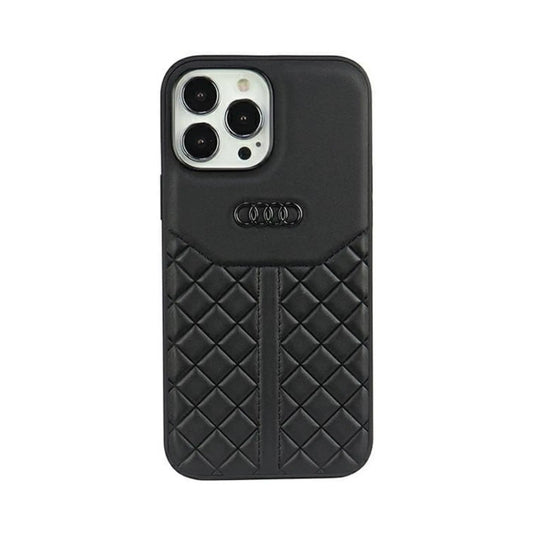 Audi Echtleder Case, Schwarz – iPhone 13 Pro Max