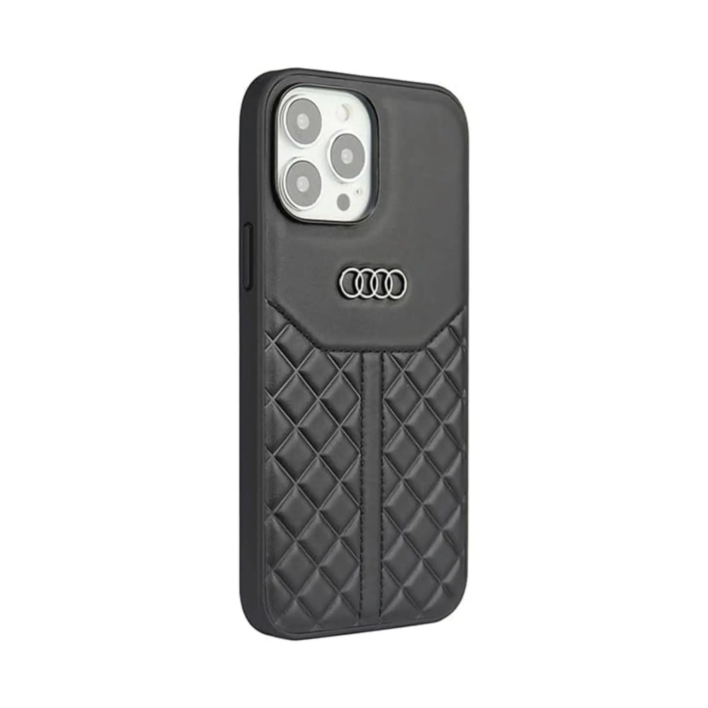 Audi Echtleder Case, Schwarz – iPhone 13 Pro Max