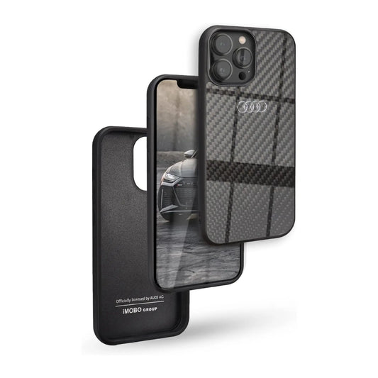 Audi Carbonfaser Case, Schwarz - iPhone 13 Pro Max